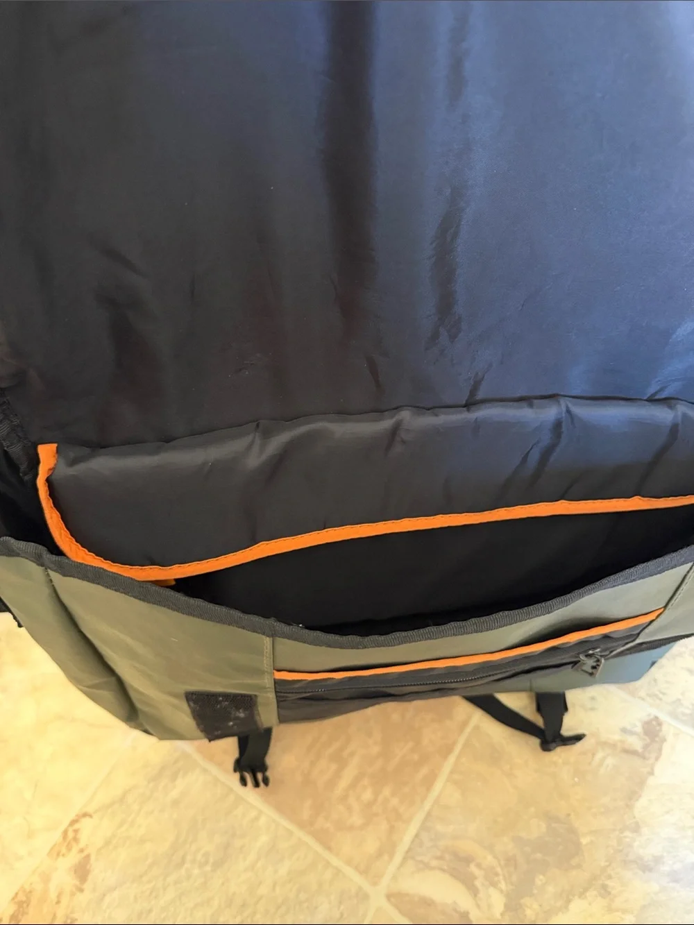 TIMBERLAND MEN MESSENGER BAG WATER RESISTANT PVC FREE CARRY ON LUGGAGE CROSSBODY